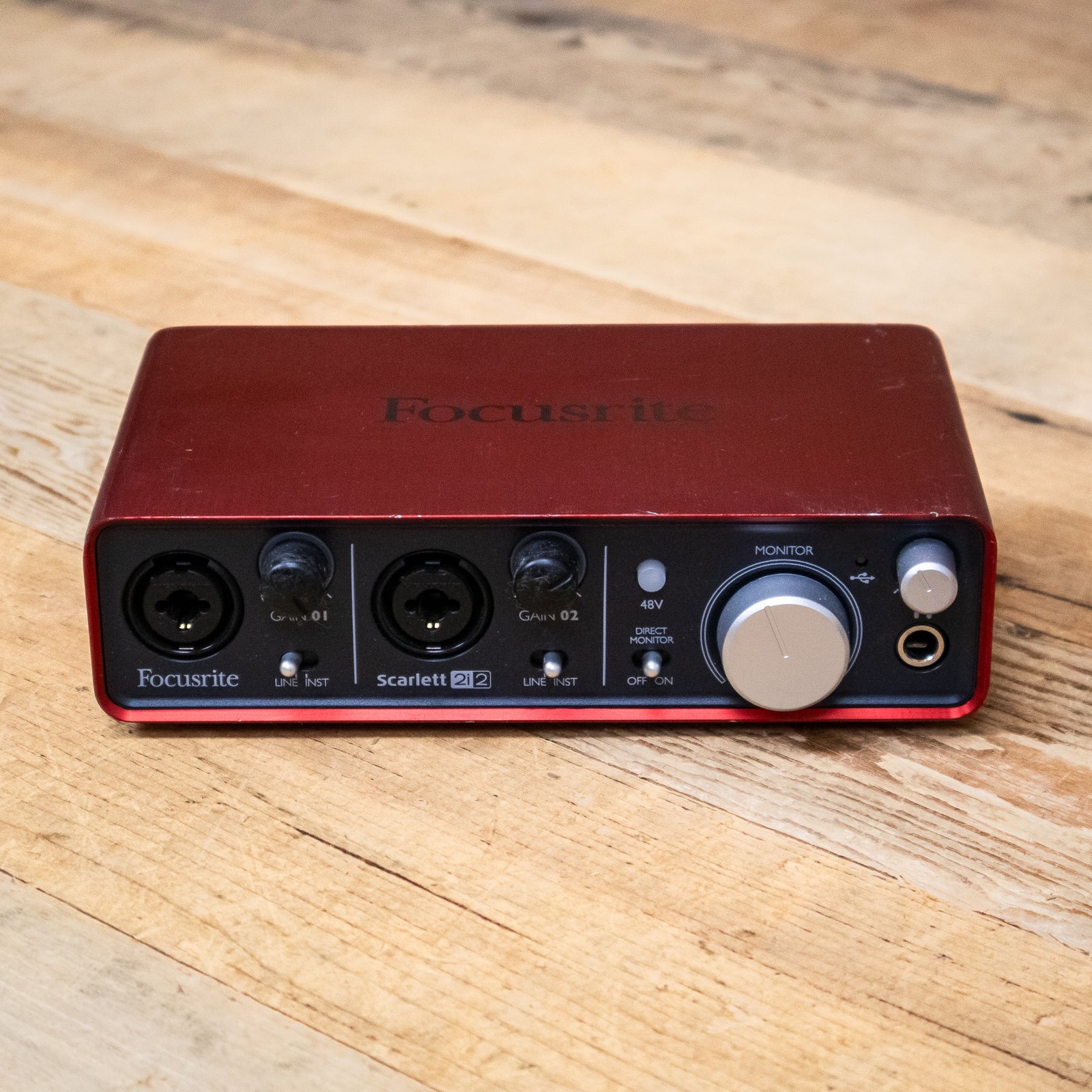 Focusrite Scarlett 2i2 USB Audio Recording Interface 2-i-2 Studio U285171