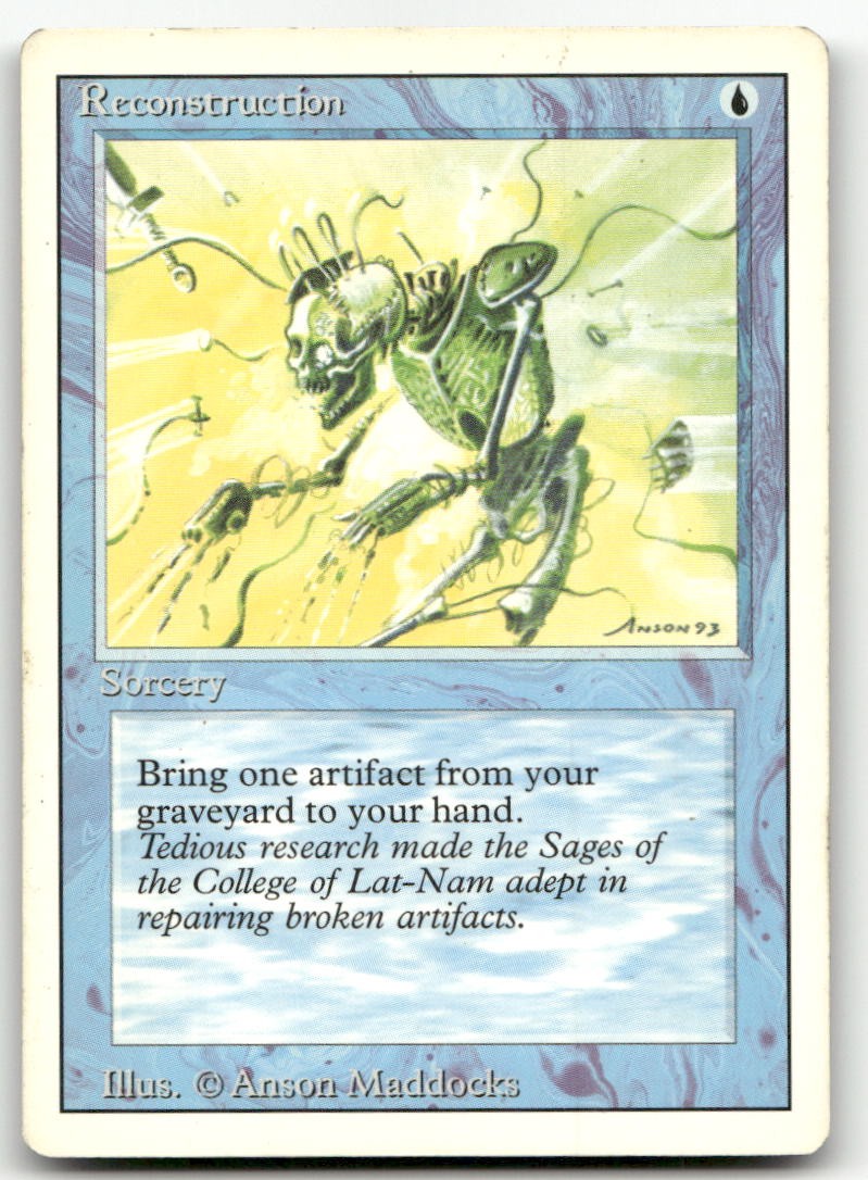 Reconstruction (MP) Revised Edition 3ED Magic MTG