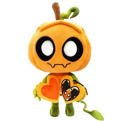Cute Dandy s World Gourdy Plush Toy  Pumpkin Stuffed Doll XMAS Game 33cm
