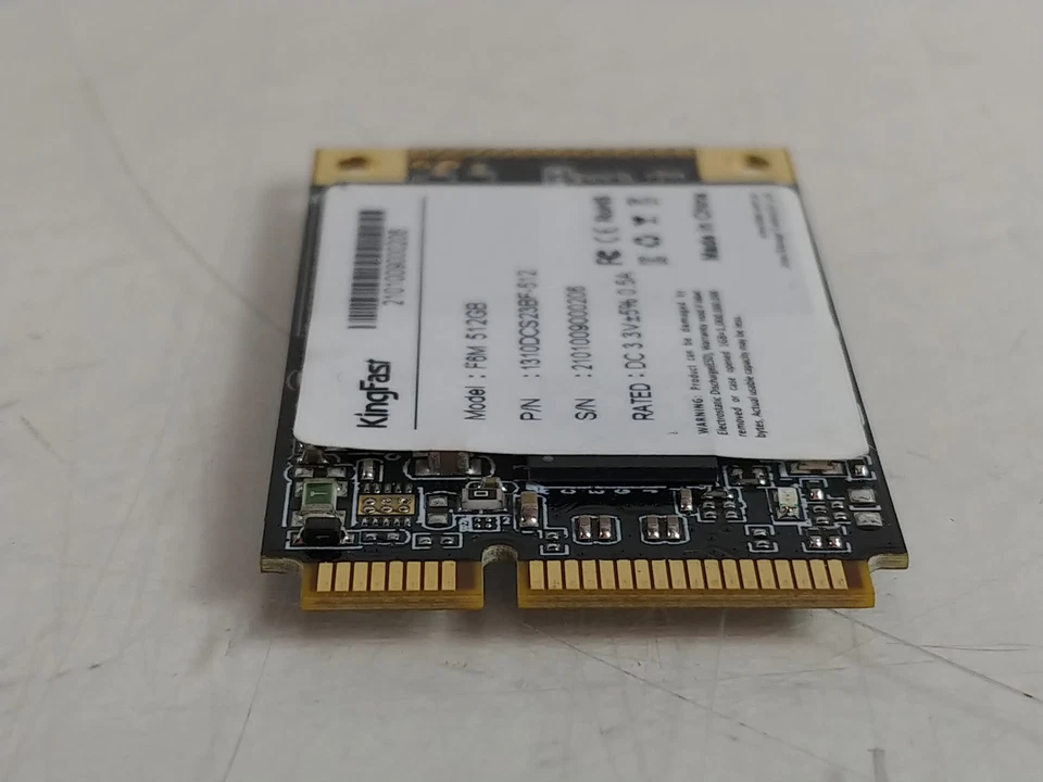 Kingfast F6M 1310DCS23BF-512 512 GB mSATA 1.8 in Solid State Drive - Image 3 of 4