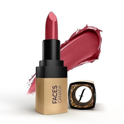FACESCANADA Comfy Matte Velvet Touch Lipstick - Pink Biscoff 03, 4.2g | Velvety 