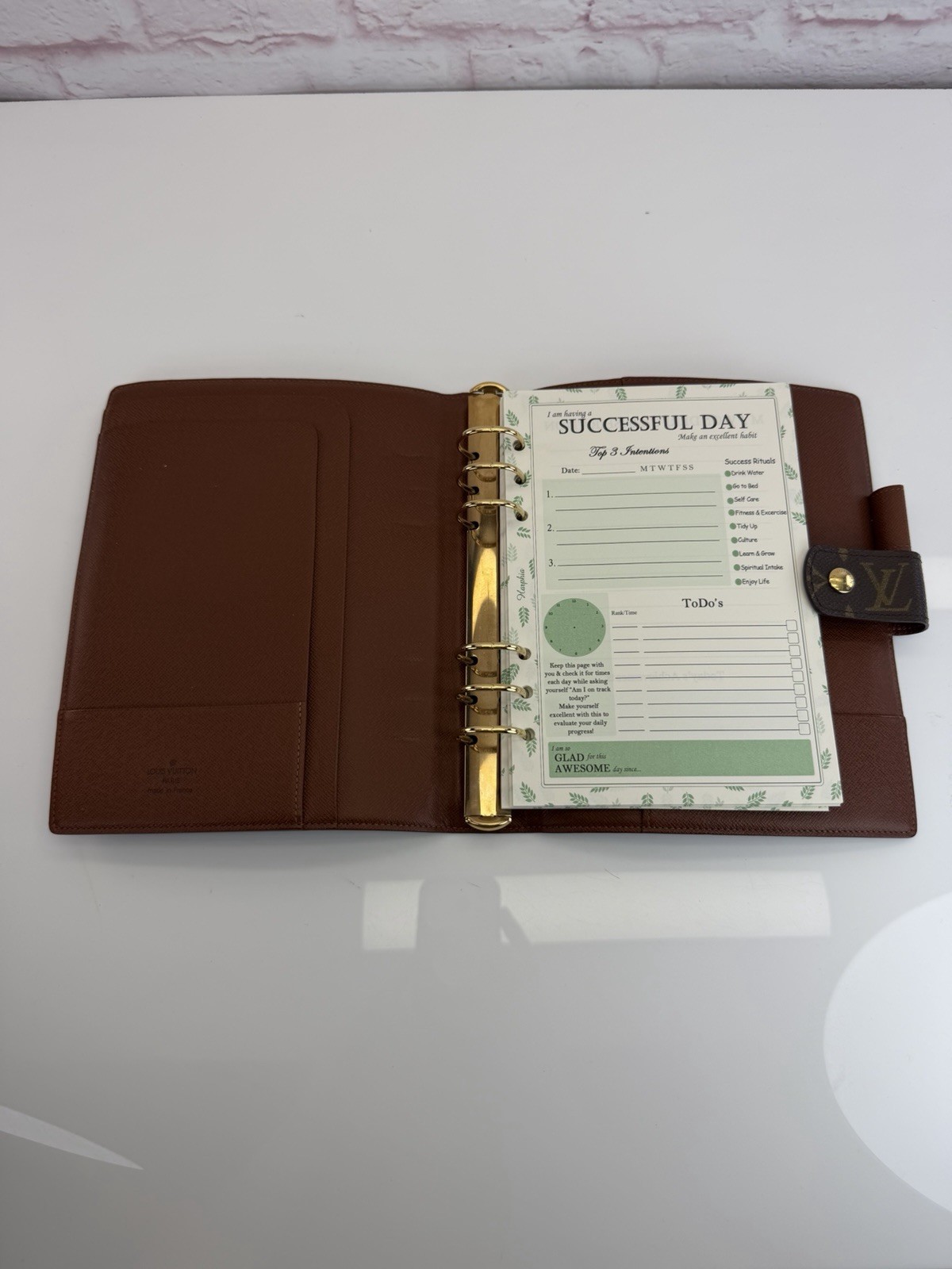 Louis Vuitton Monogram Large Ring Notebook Agenda… - image 10