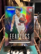2024 Panini Prizm Draft Picks- Fearless Zaccharie Risacher #11 Silver Prizm (RC)