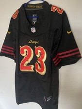 Preços baixos em San Francisco 49ers Preto Camisas do Ventilador