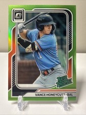 2026 Donruss Vance Honeycutt Lime Green Optic Rated Prospect /149 ⚾️
