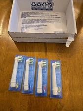 4 Count Oral B Cross Action Electric Toothbrush Replacement Brush Heads Refill, 