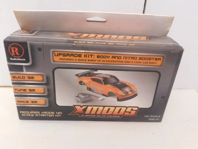 Radioshack Xmods Upgrade Kit Body Nitro Booster 1:24 Scale Age 8+ Rc Car - Image 1 of 4