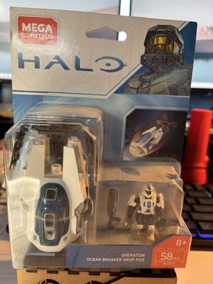 Mega Construx Halo Operation Ocean Breaker Drop Pod FVK11 - SEALED !  Unopened !