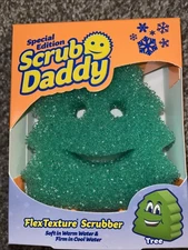 Scrub Daddy Winter Shape Holiday Christmas Tree Special Edition New In Box