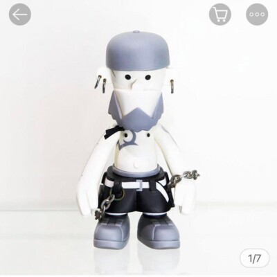 MICHAEL LAU 6INC ORIGINAL TATOO　マイケル・ラウ Michael Lau figure PARCO Tattoo Gardenergala Black version