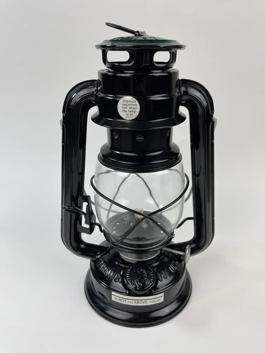 Lamplight Farms Aluminum Black Lantern Oil Lamp Lantern NEW