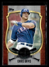 2015 Topps #FHR-27 Chris Davis First Home Run Silver (Series One) card