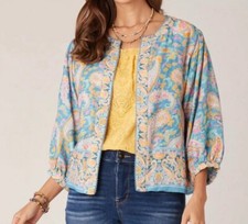 Democracy 3/4 Sleeve Round Neck Reversible Wo...