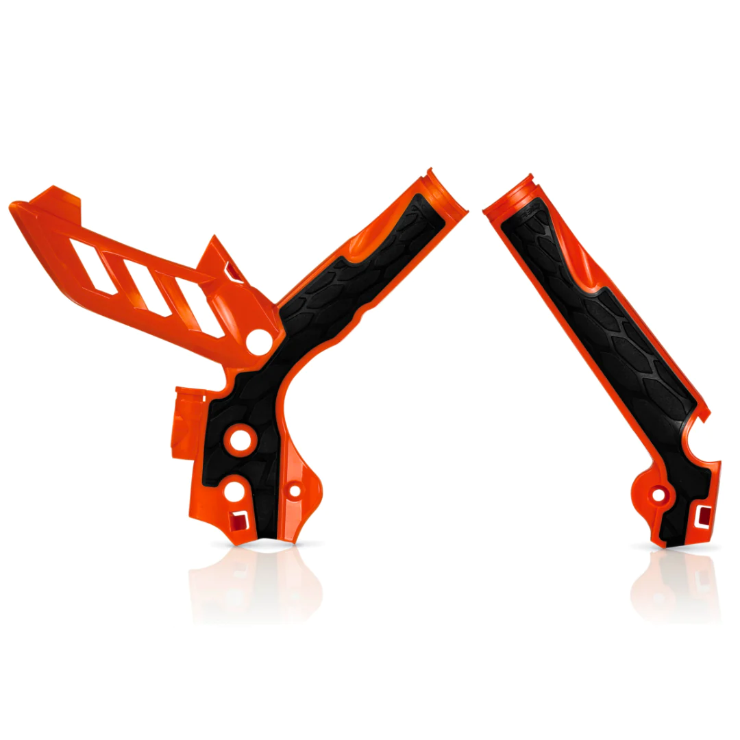 Acerbis X-Grip Frame Guards KTM SX 125/150 SXF 250/350/450 11-15 Orange