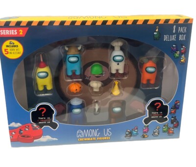 Among us Serie 2 Crewmate Figuren 5 Zubehör 8 Stück Deluxe Neu Karton 2 von 2
