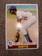 1979 Topps #305 Mets Willie Montanez Baseball Card