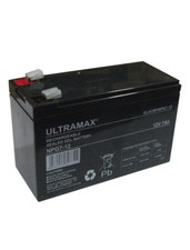 2 X ULTRAMAX 12V 7AH Batteria GEL Ricaricabile Giocattolo Auto Bici Elettrica Feber Injusa