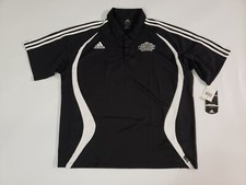 Adidas Climalite Men  s 2XL Soccer Football Polo Short Sleeve 3 Button Shirt