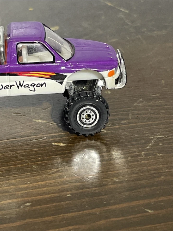 Realltoy Power Wagon Dodge Mopar Cummings Deisel 1/64 Truck Purple/White - Image 4 of 4