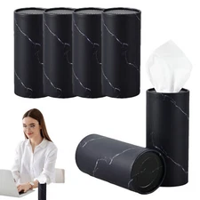 6 Pack Car Tissues Cylinder With Facial Tissues Bulk Car Tissues Holder Boxes