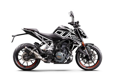 Grafikkit für KTM DUKE 125 / 390 Graffiti Graustufen 2