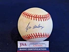 Jim Maloney Signed / Autographed ONL Bart Giamatti Baseball JSA COA 3 No Hitters