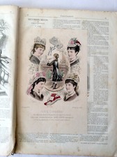 Paris Charmant  * Gravures Modes Anciennes XIXe s. * Années 1879 et 1880 +++