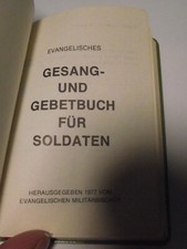Original Bundeswehr Gesang und Gebetsbuch f&uuml;r Soldaten 1977