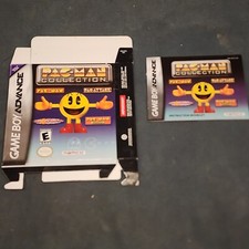 PAC-MAN Collection Nintendo GBA Game Boy Advance NAMCO Box And Manual Only