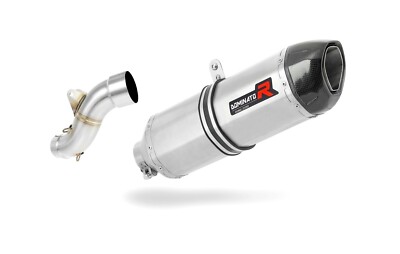 DOMINATOR Terminale di Scarico Marmitta Silenziatore GP compatibile con CB 600F HORNET 1998-2002