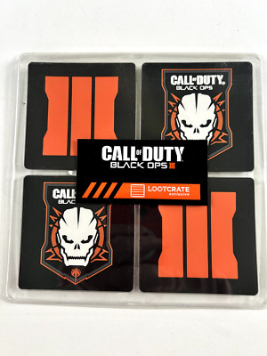 Call of Duty Coasters - Loot Crate Exclusive - Set of 4 - New / Sealed