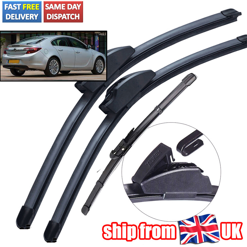 For Vauxhall Insignia 08 Hatchback Front Rear Windscreen Wiper Blades