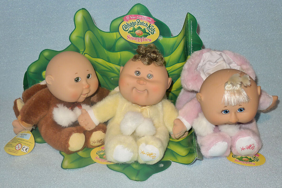 Cabbage Patch SNUGGLIES, Little Baby Dolls with Animal Costumes & Paper