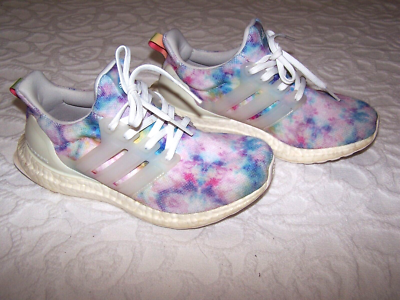 adidas gazelle silver green womens Rainbow Tie Dye – Freaky Shoes® main image 1