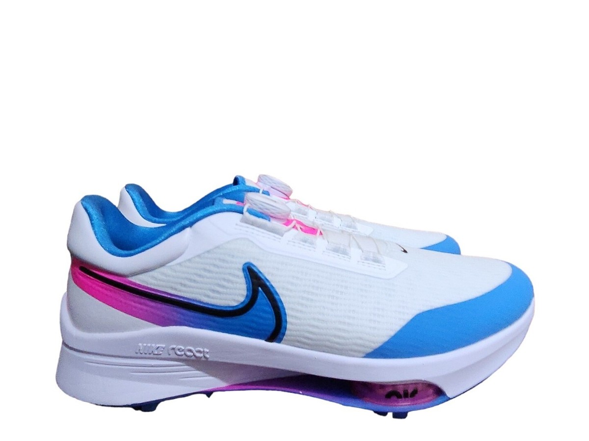 Nike Zoom Infinity Tour Next% BOA Golf Size 9W Aurora Blue