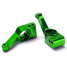 NEW Traxxas Alum RR Stub Axle Carriers GRN 2 4X4 Slash/Stampede FREE US SHIP