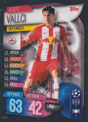 Topps Champions League 19 20 2019 2020 SAL9  Albert Vallci