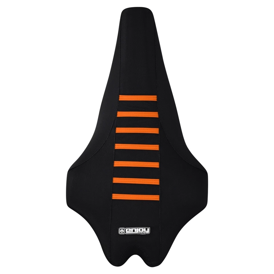 Cubierta de asiento con pinza Yamaha 2009-2024 YFZ 450R 450 R todas las costillas NEGRAS/NARANJA #201 Foto 3 de 4