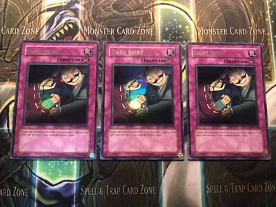3X DARK BRIBE 3X *** PLAYSET ULTRA RARE DARK LEGENDS DLG1-EN106