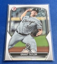 2023 Bowman Draft #BD-8 Grant Taylor Chicago White Sox