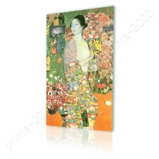 The Dancer by Gustav Klimt | Ready to Hang Canvas | Wall art HD oil painting