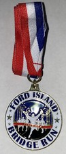 FORD ISLAND HONOLULU HAWAII BRIDGE RUN FINISHERS MEDAL
