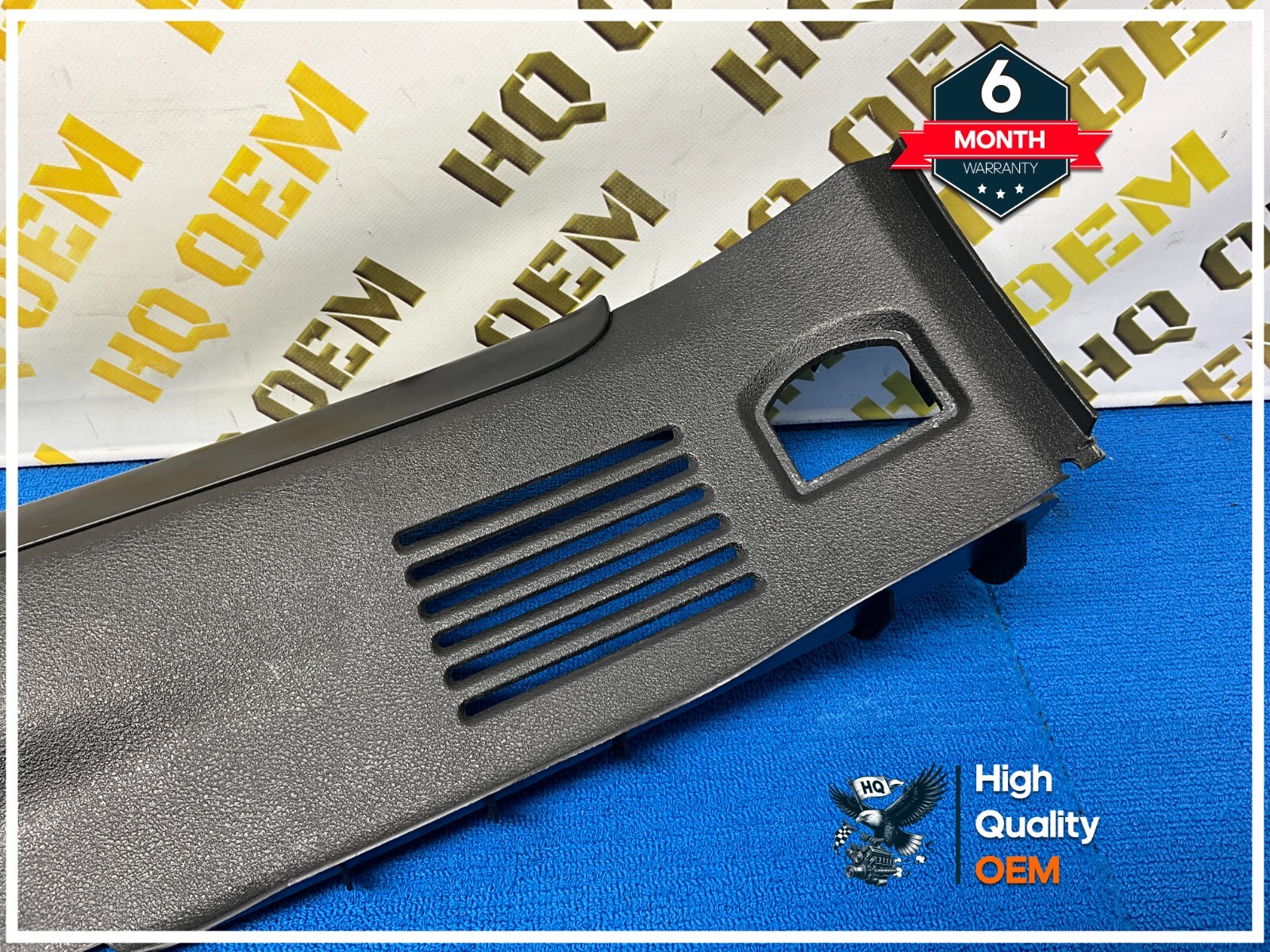 2007 - 2010 BENTLEY CONTINENTAL GTC GATE TRUNK LOCK COVER SILL SCUFF PANEL OEM