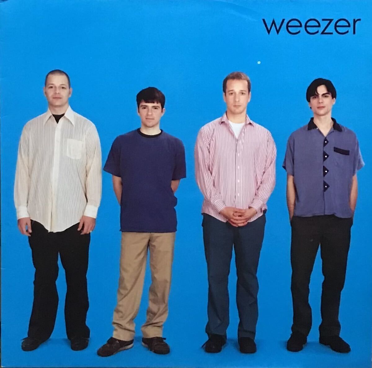 Weezer Blue Album Vinyl LP First Press 1994 Original UK Weezer Blue Album Vinyl LP First Press 1994 Original UK