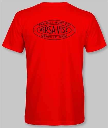 Will-Burt Co Versa-Vise T-Shirt - anvil blacksmith forge leg machine post - Picture 9 of 17