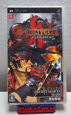 Sony PSP Guilty Gear Judgment in OVP+Anl.  | Japan Import  D292