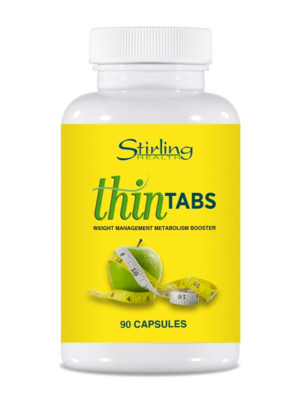 Thin Tabs - Fatburner, Thermogenic Metobalism Booster, Weight Loss, Slim - 2062