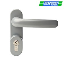 Silver Electroplated Fire Door Locks Outside Access Device