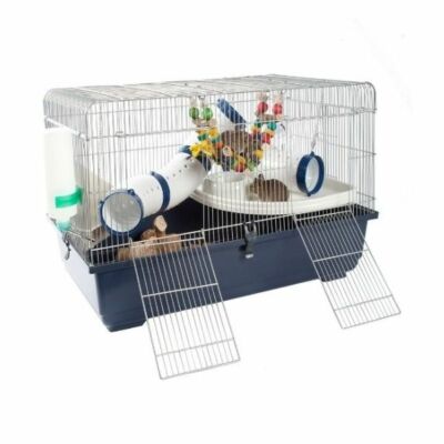 Sky Pets Ricky Nager 80 Ratten, Hamster, Meerschweinchen & Degus Käfig 80 x 44 x 50 cm