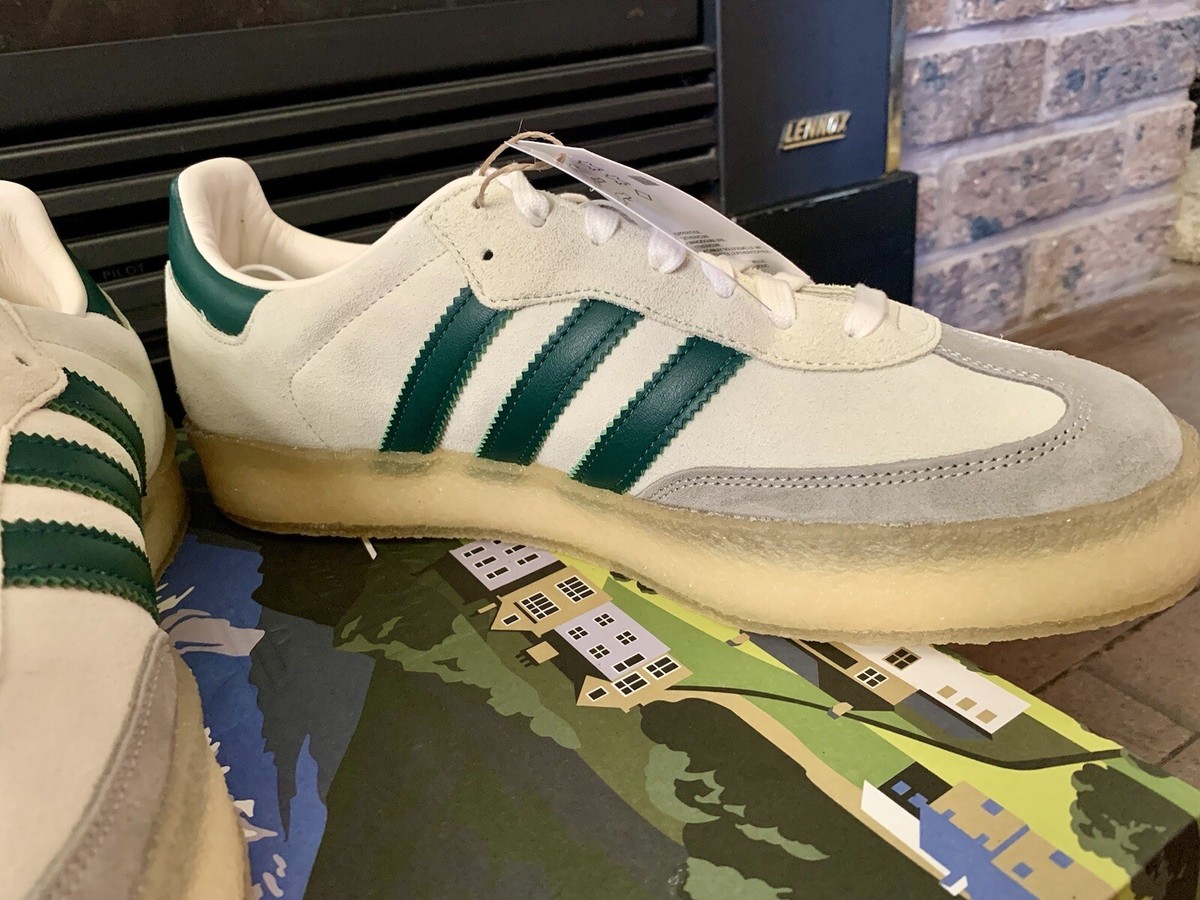 ★ Adidas x Clarks x Ronnie Fieg 8th Street Samba Chalk Adidas Clarks 8th Street Samba By Ronnie Fieg Chalk White